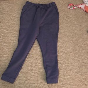 purple adidas joggers